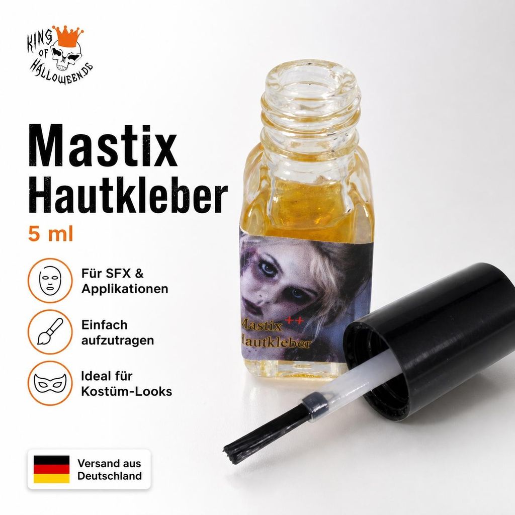 Mastix Hautkleber 5 ml – SFX Kleber für Latexwunden, Narben Produktbild 