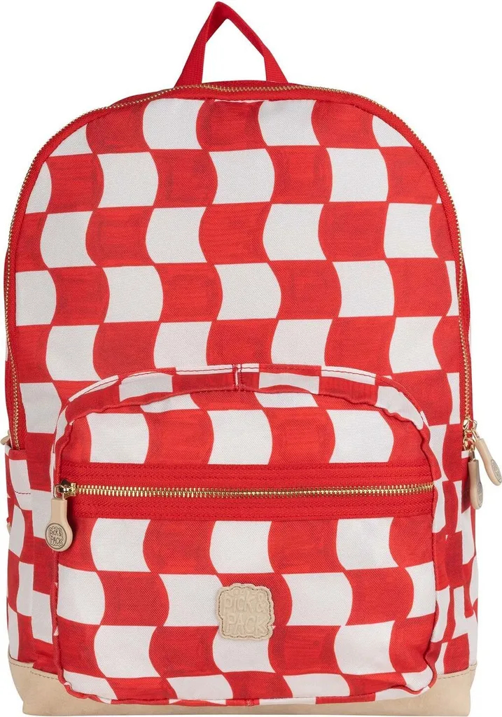 Zaino Pick & Pack Birds 21L Rosso | Eco-friendly e Ergonomico