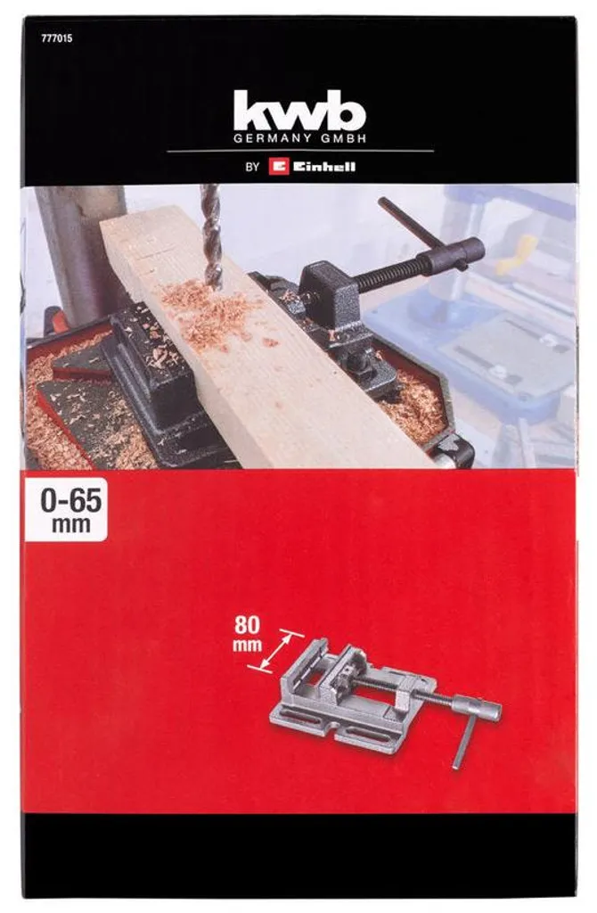 Étau 80 mm kwb by Einhell Accessoires stationnaires robuste et précis - 4