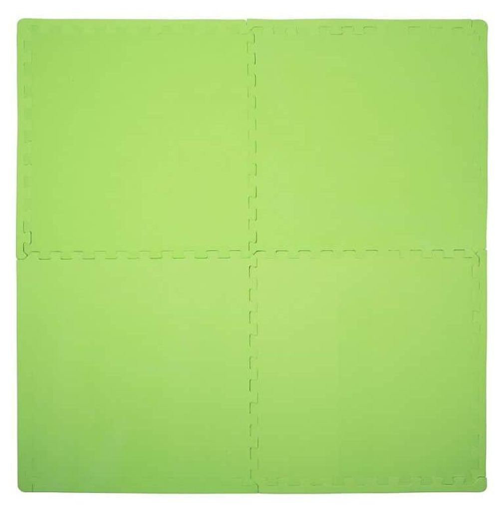 inSPORTline Fitnessmatte EVA 124x124x1,2 cm (4 Fliesen, 8 Kanten)