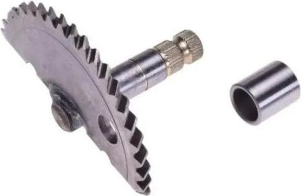 Crescent, Fußanlasserwelle 57mm auf 8z Rad für 4T GY6 Roller 139QMB