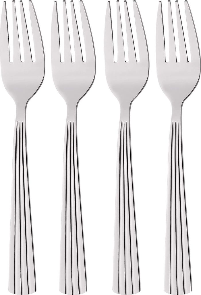 Kuchengabeln, Serie Athen, 4-teilig, Edelstahl Produktbild 