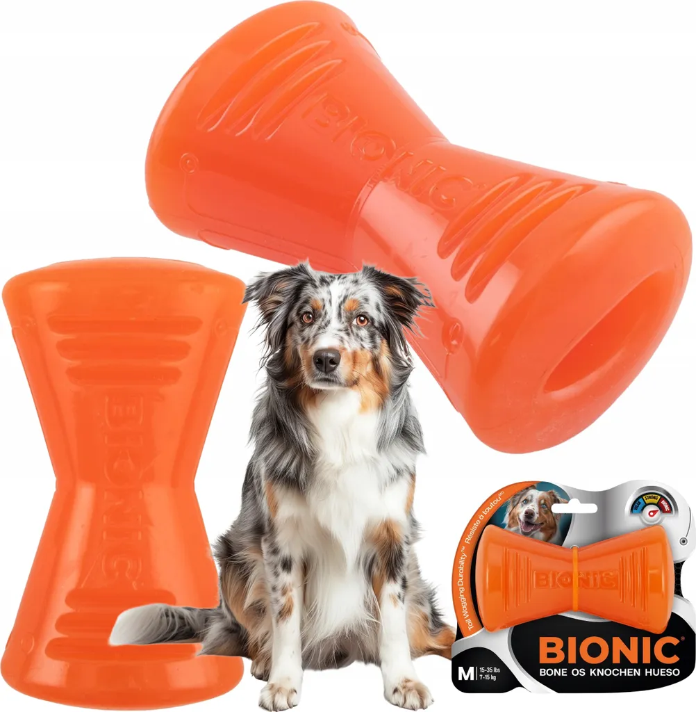 Gioco Osso per Cani BIONIC 12cm Atossico Sicuro per Masticatori