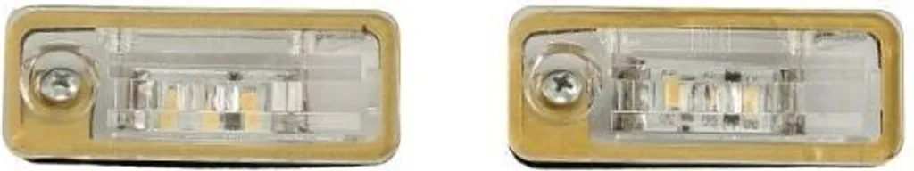 Luce Targa Posteriore BLIC 5402-003-13-910 per Audi A6 - Sostituisce 4B9943021