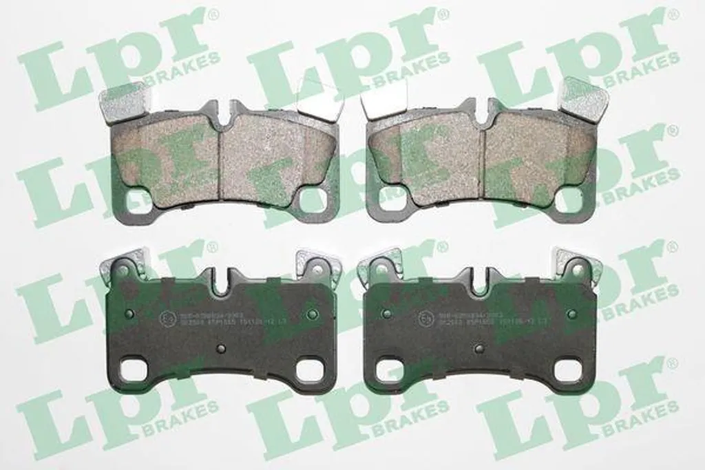 Plaquettes de frein pour conduite intensive Porsche Cayenne V8