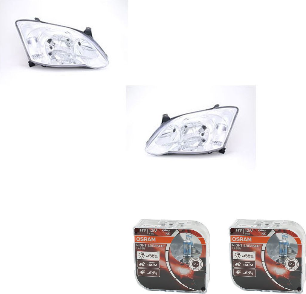 Scheinwerfer + Osram Night Breaker Laser passend für Toyota Produktbild 