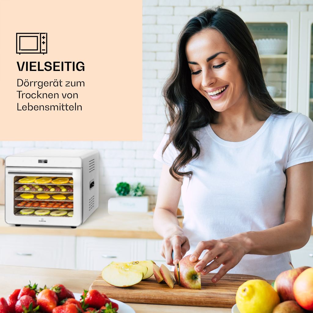 Klarstein Dörrautomat, Dörrgerät für Gemüse, Obst, Nüsse Produktbild 2