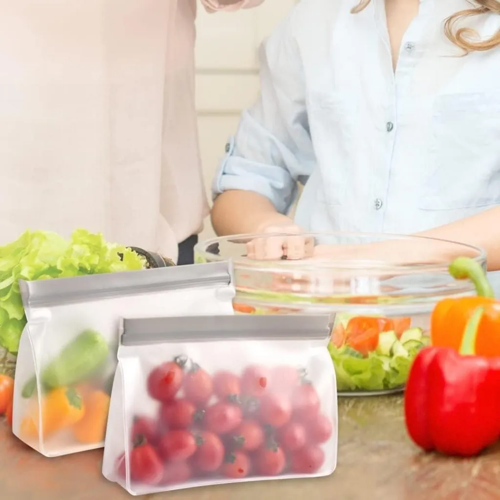 Set 8 Sacchetti Meal Prep Riutilizzabili - Conservazione Pro - 7