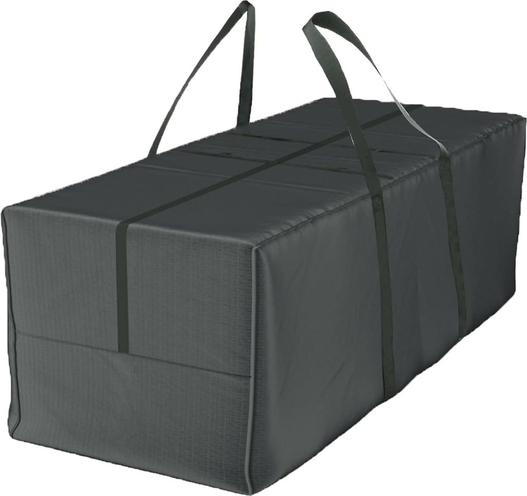 oCreon Aufbewahrungstasche Deluxe XXL 175x80x60 cm - Schutzhülle für Gartenkissen - 600D Oxford