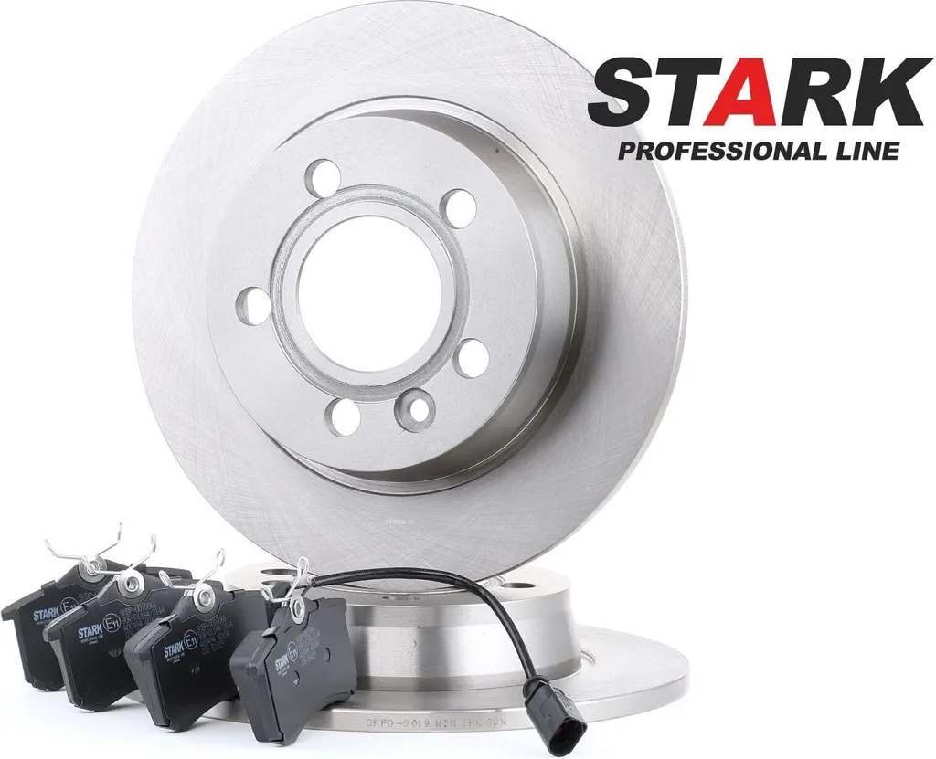 Kit Freinage Haute Résistance STARK SKBK-1090037 Disques Ventilés