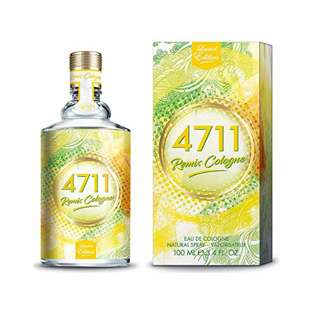 4711 Remix Lemon 2020 Parfum Frais Agrumes Flacon Vaporisateur 100ml