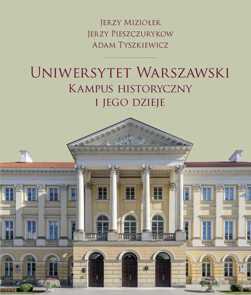 Gravure Université de Varsovie Campus Historique Papier d'Art Premium