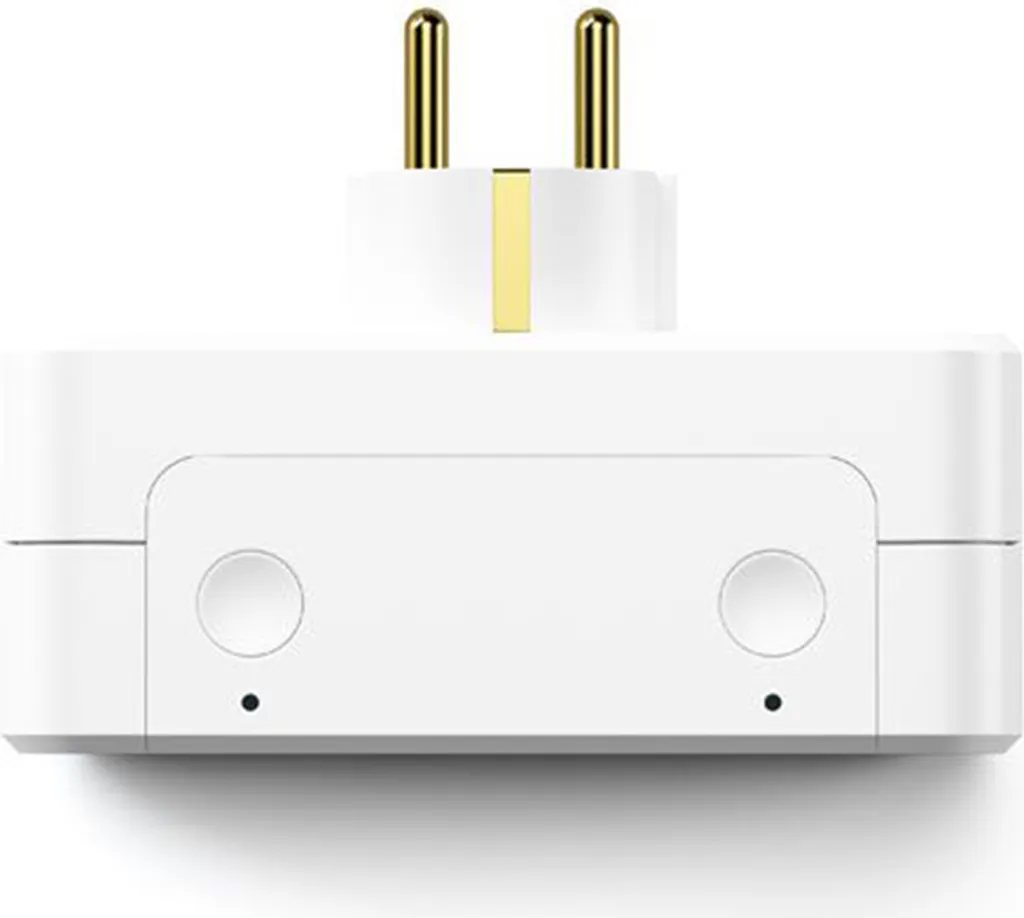 Satechi SmartPlug Duo Blanc : Prise Double Connectée pour Apple HomeKit