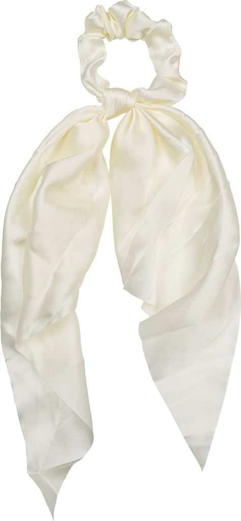 styleBREAKER Damen Haargummi einfarbig mit Schleife im Retro Style, elastisch, Scrunchie, Zopfgummi, Haarband 04027040