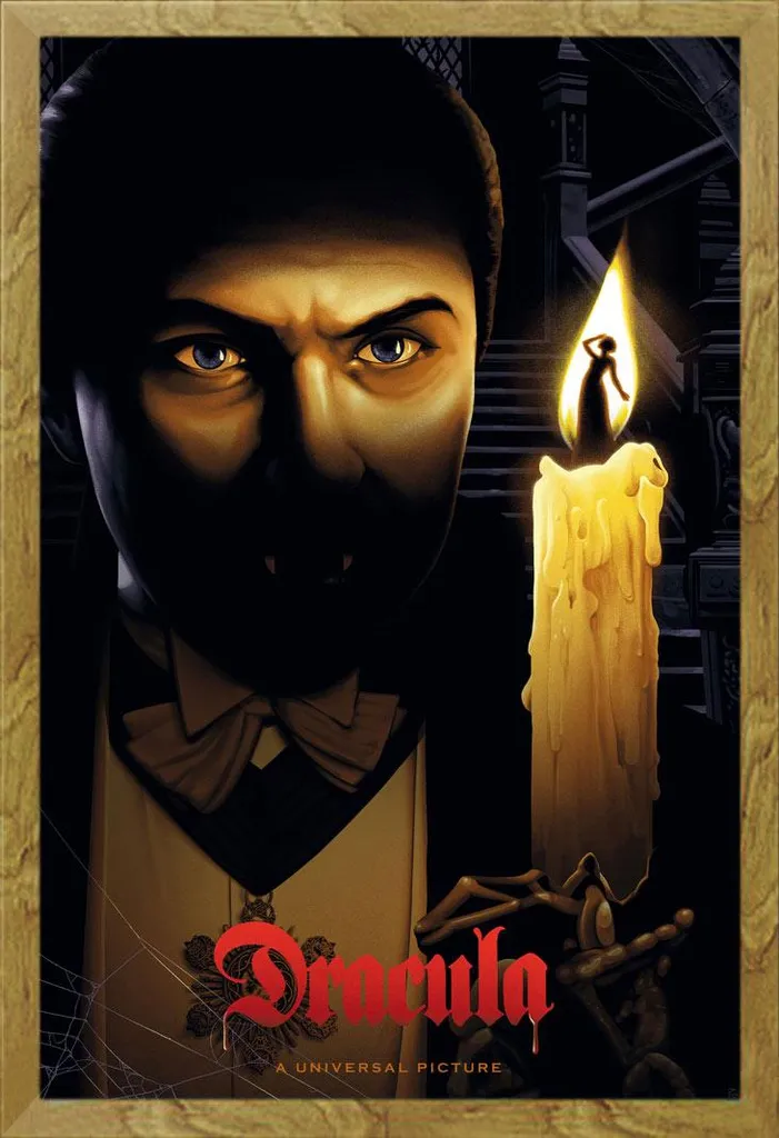 Regalo Originale Cinema: Poster Dracula Incorniciato Shinsuke Rovere
