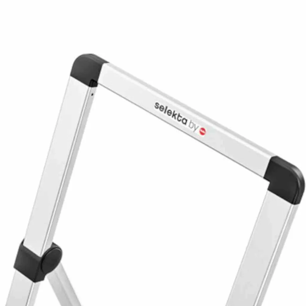 Hailo Escabeau Aluminium DK40 BASICLINE 3 Marches Selekta Design 3S - 5
