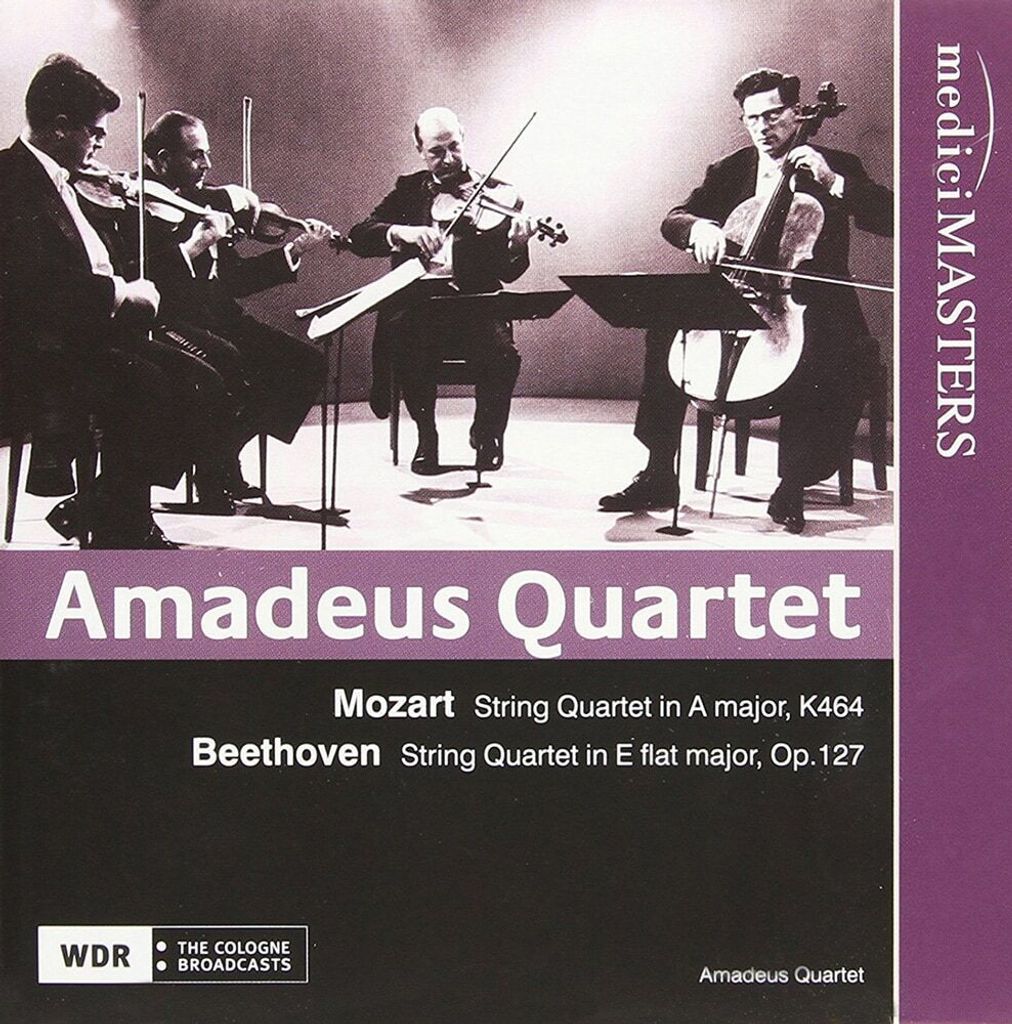 Mozart: Streichquartett Nr. 18 A-Dur KV 464 / Beethoven: Streichquartett Nr. 12 Es-Dur op. 127