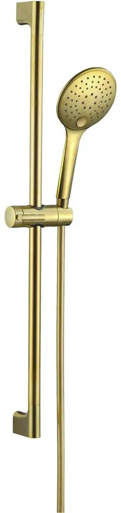 Douche or brossé Luisa Essebagno 3 pièces anti-calcaire et durable
