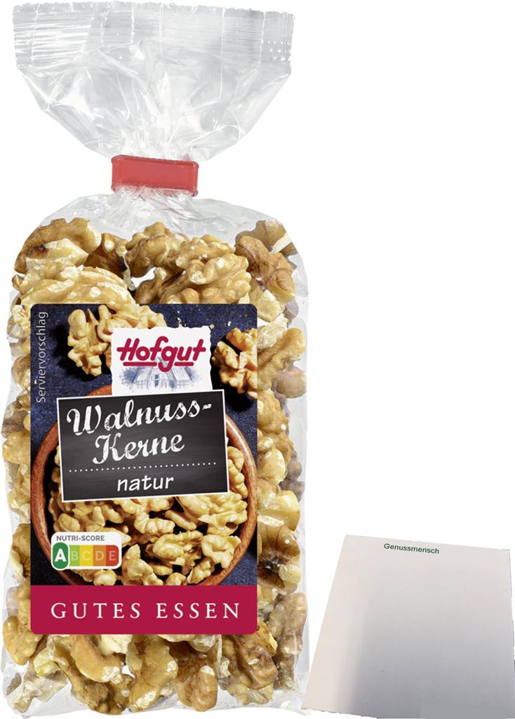 Hofgut Walnusskerne (100g Beutel) + usy Block