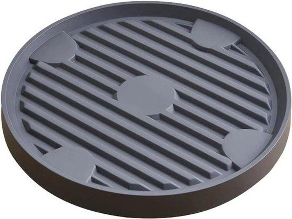 Schwere Pflanzentrolley 22 cm mit Rollen und Bremse