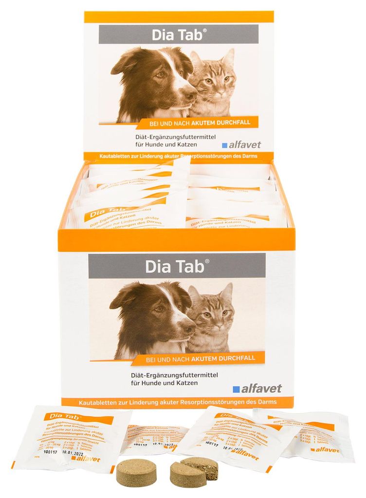 Alfavet Dia Tab®  60 Kautabletten x 5g Produktbild 