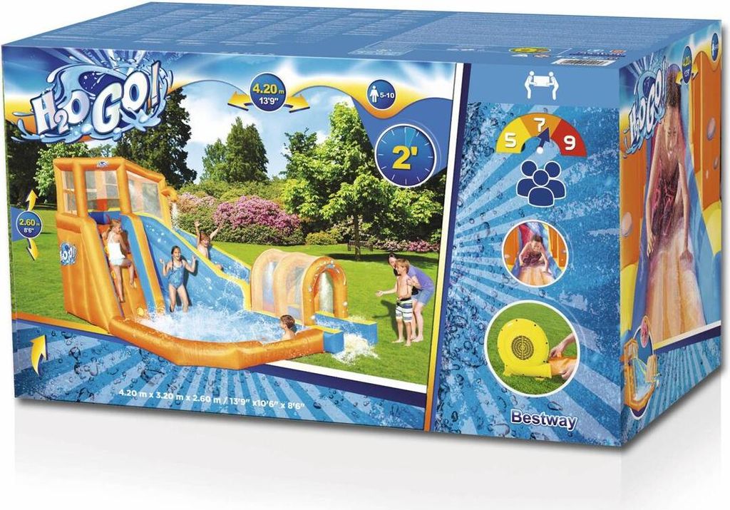 Aire de jeux gonflable 420x320x260cm B53303 49957 Image du produit 