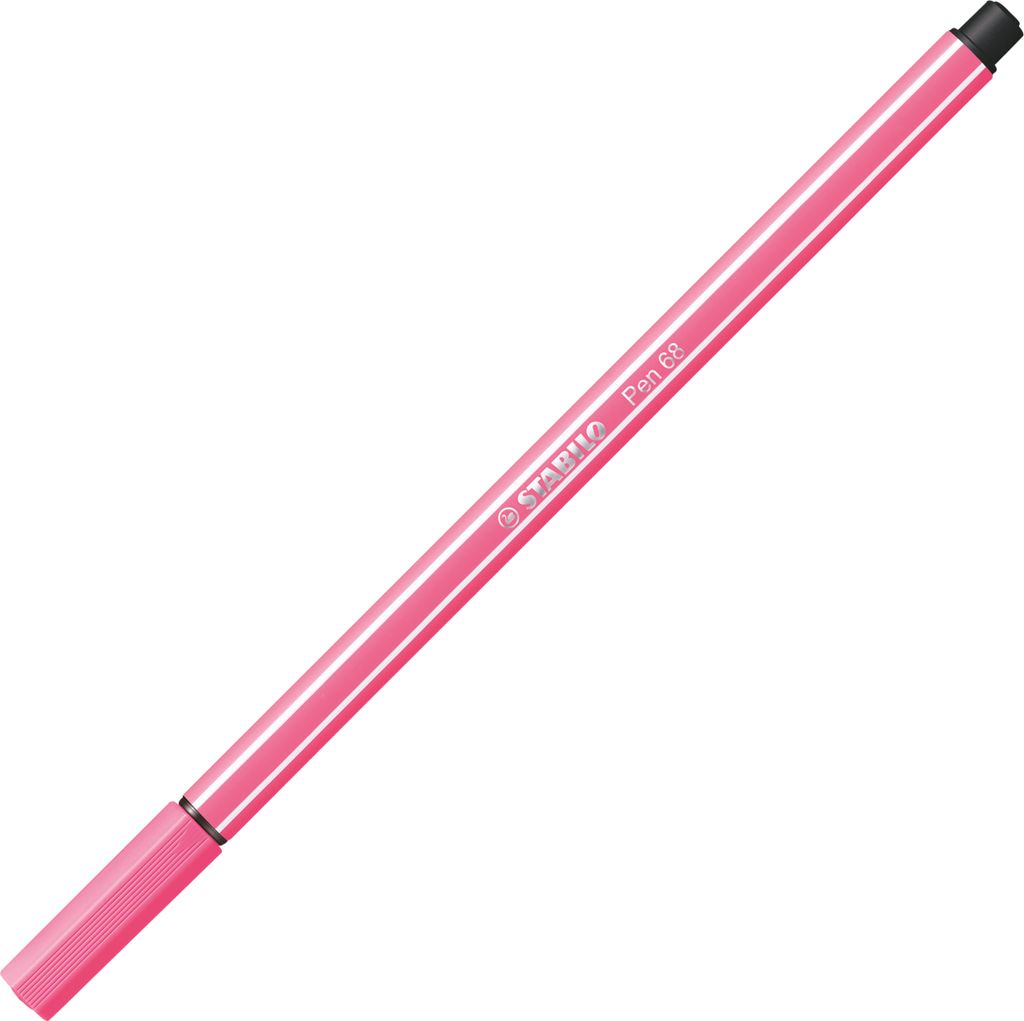 STABILO Fasermaler Pen 68, Strichstärke: 1,0 mm, rosa Produktbild 