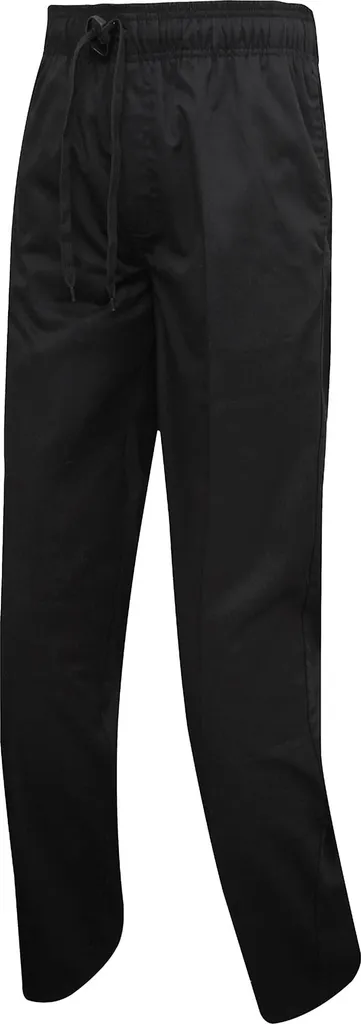 Premier RW10794 Pantalon de Cuisine Unisexe Noir Taille M Confortable