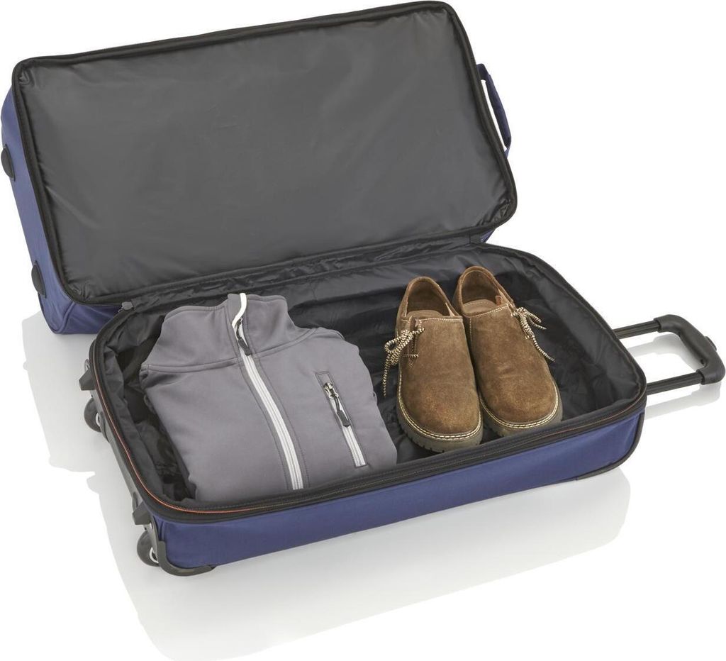 Travelite Cestovní taška na kolečkách Basics L Navy/orange Obrázek produktu 