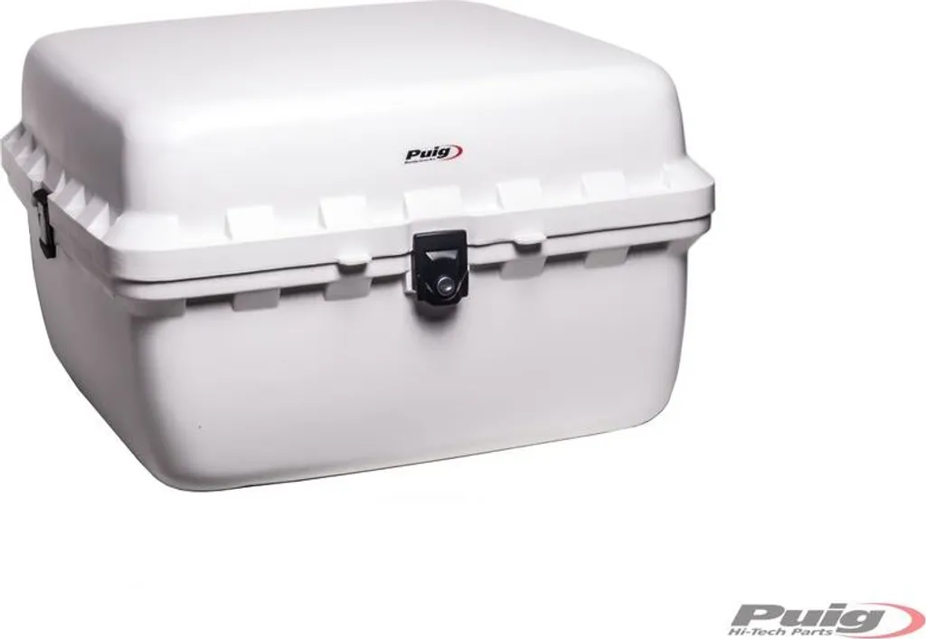 Top Case PUIG 0713B Big Box Blanc pour SYM Symphony SR 125 Scooter