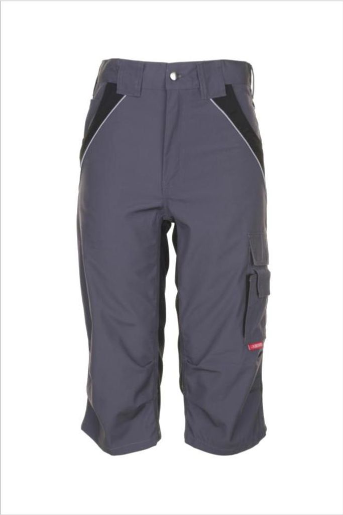 Planam Dreiviertel-Hose Plaline Gr. XS schiefer/schwarz