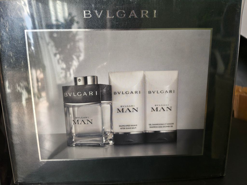 BVLGARI MAN EDT SET 60ml +balm 75ml + gel 75ml Produktbild 