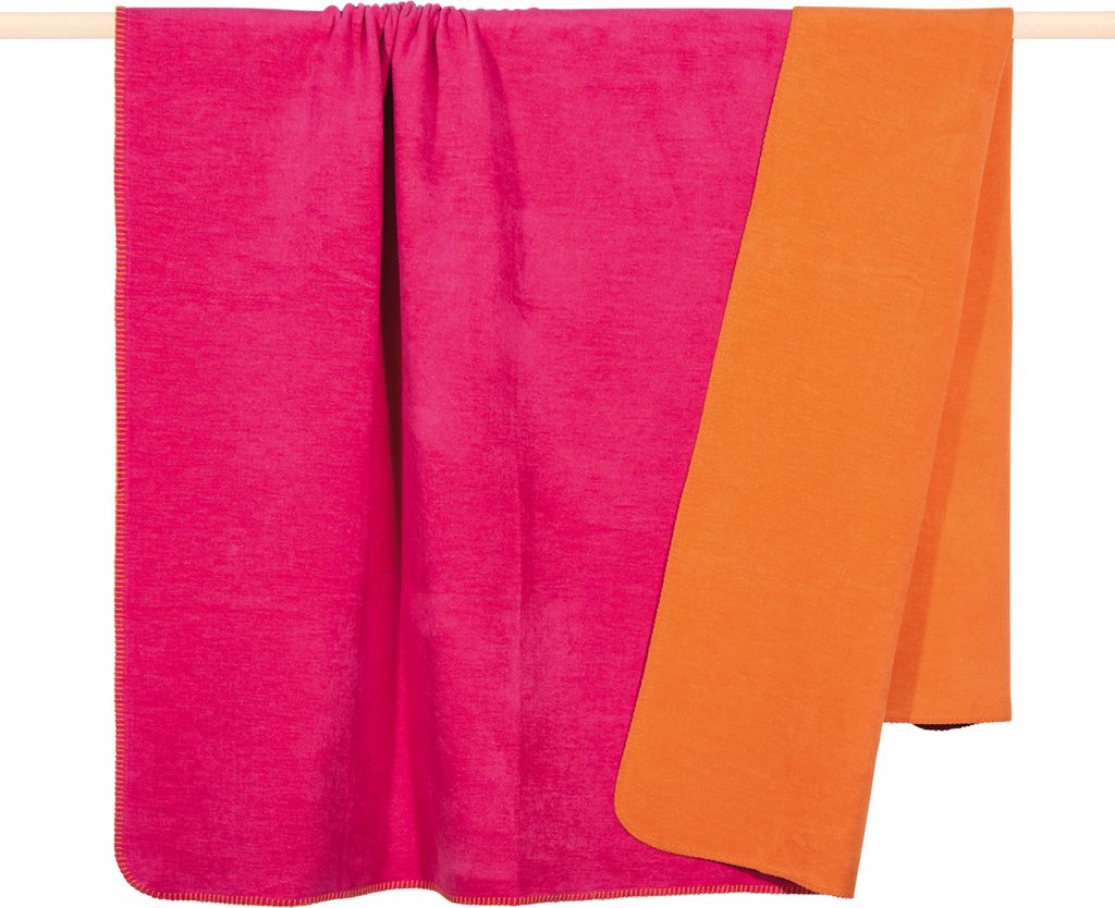 pad Decke Hobart in Pink-Orange 150 x 200 cm Produktbild 