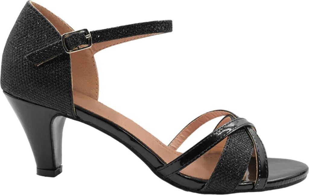 Where ́s That From - Damen Sandalen "Artemis", Kunstleder WM376 (38 EU) (Schwarz)