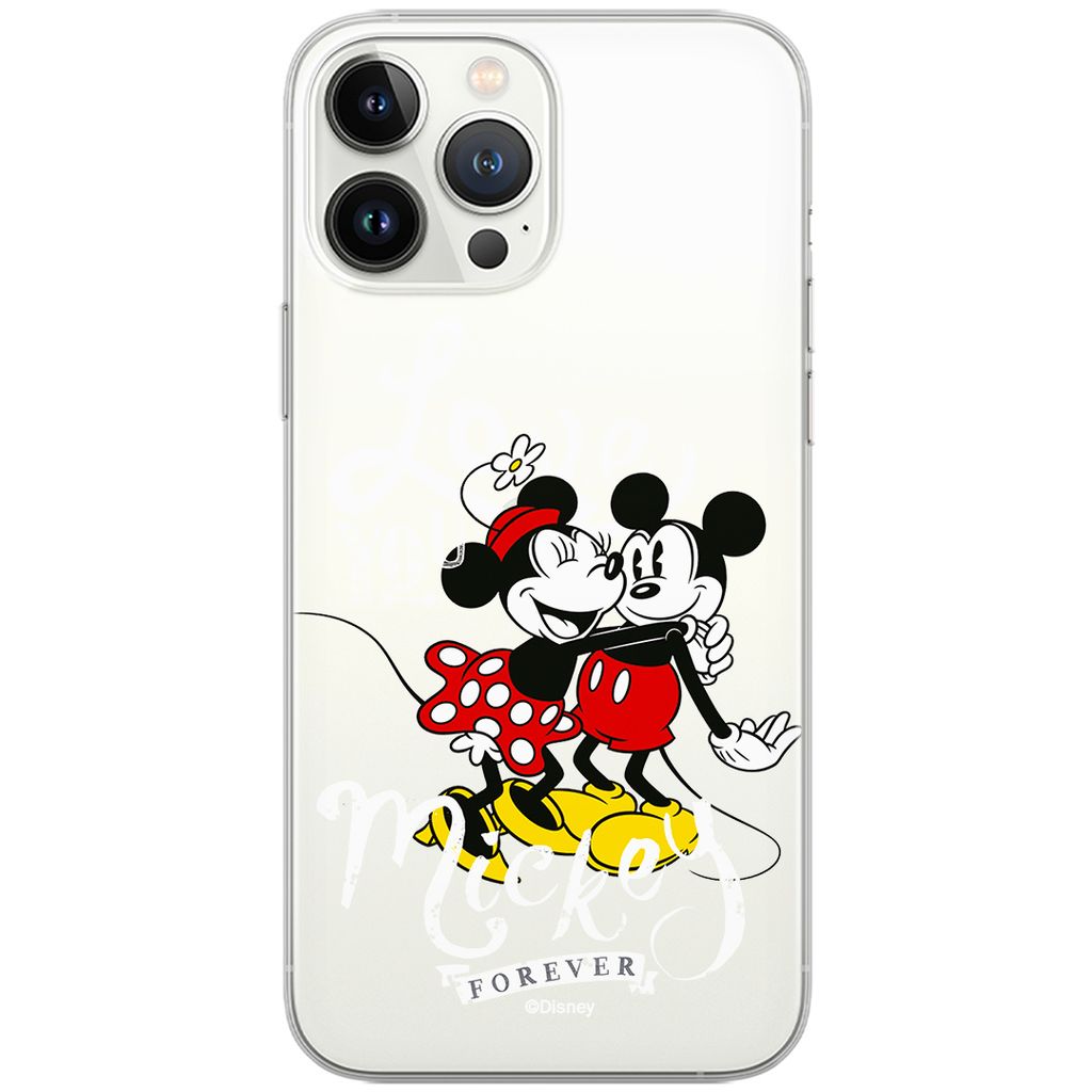 ERT GROUP Disney Handyhülle für SAMSUNG A14 4G/5G Muster Mickey & Minnie 001 DPCMM2594
