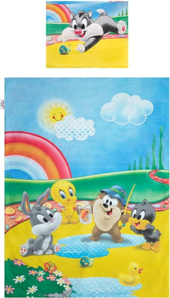 2-teilige Bettwäsche 135x100 cm Silvester / Bocioland