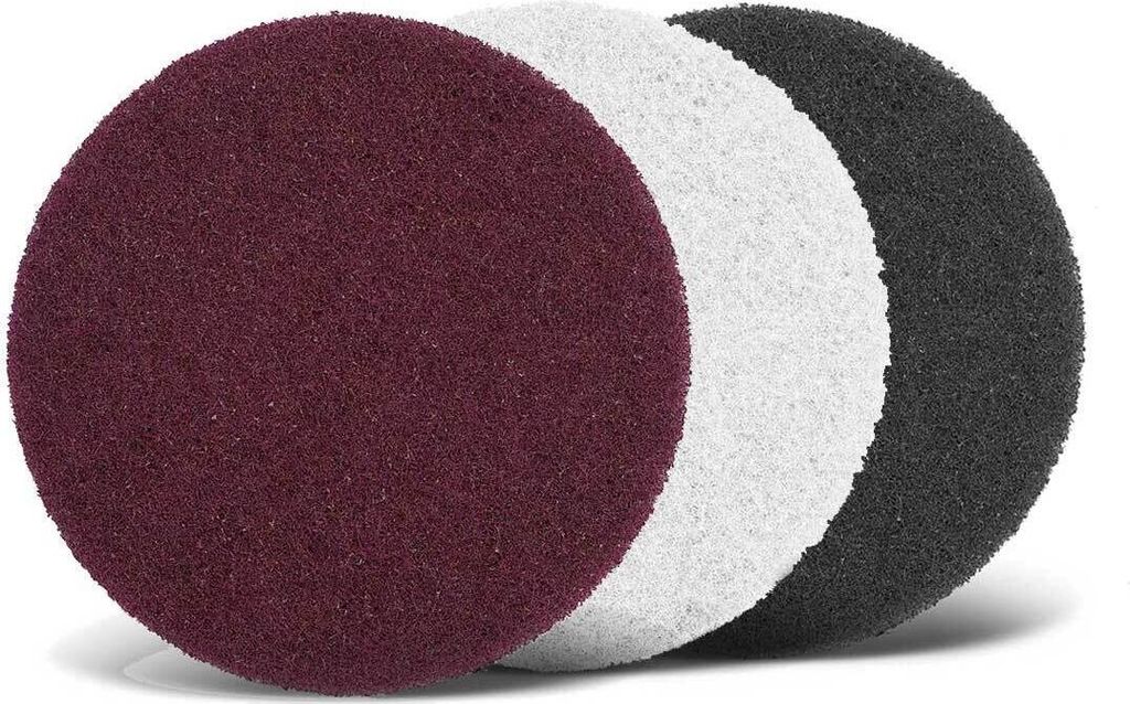 MENZER Fleece Schleifvliese, 225 mm, f. Trockenbauschleifer, Faservlies (10 Stk.) fein (ca. K 180)
