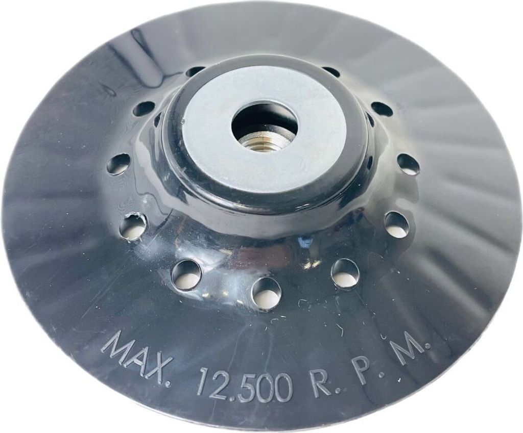 3 St Stützteller für Fibersscheiben 125mm Schleifteller M14 Flex Winkelschleifer