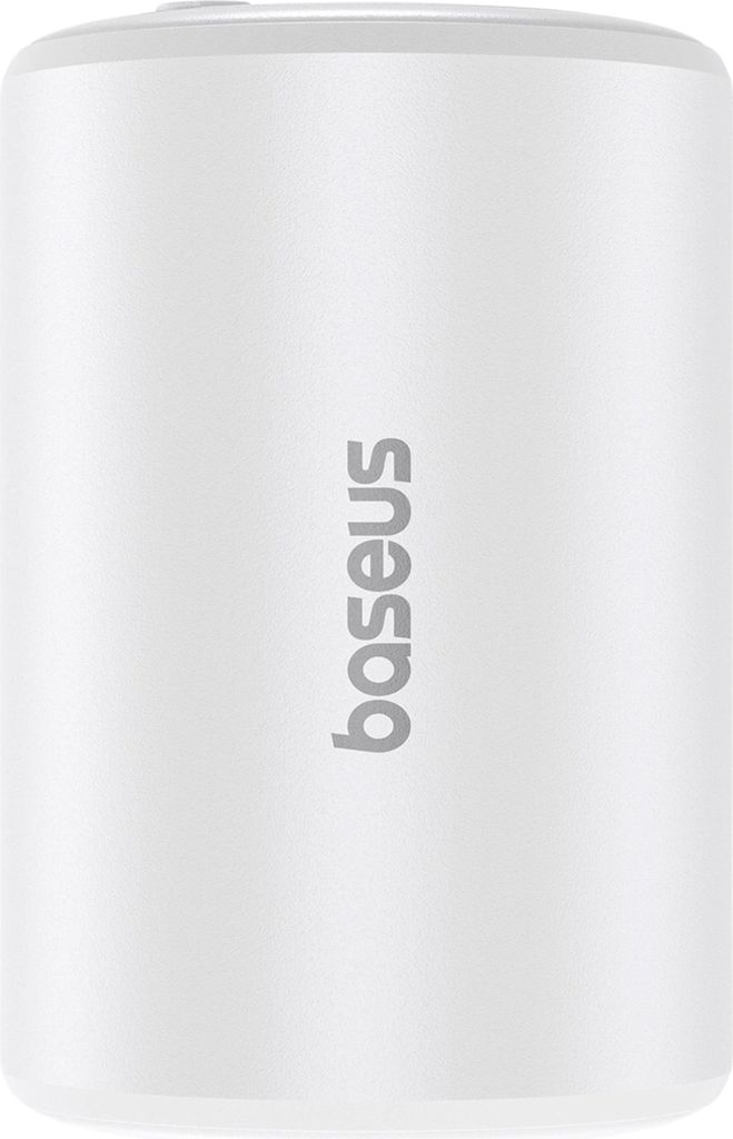 Baseus PocketGo Pro Weie Luftpumpe mit LED-Licht und Entlftungsfunktion