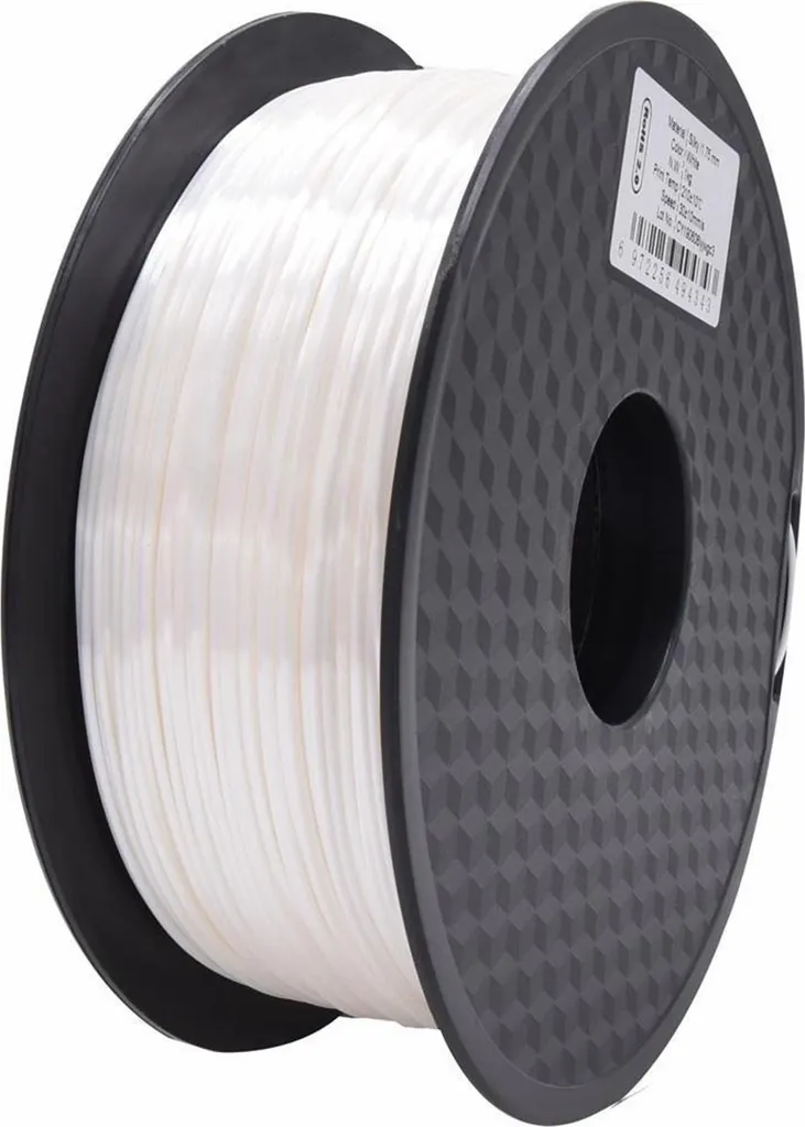Filament Blanc Silk 1kg Creality CR idéal pour Décoration et Maquettes