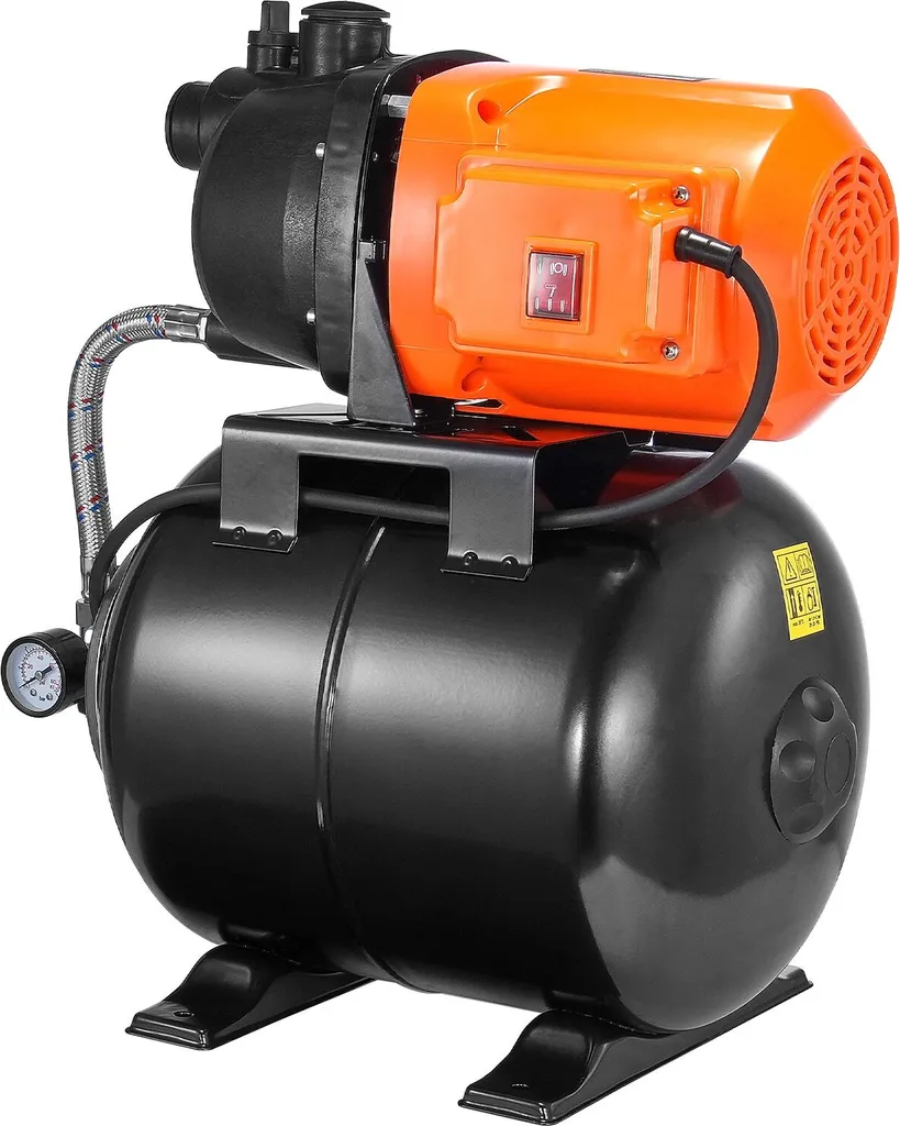 Pompe de puits plat 750W - Solution pour manque de pression 3700L/h - 11