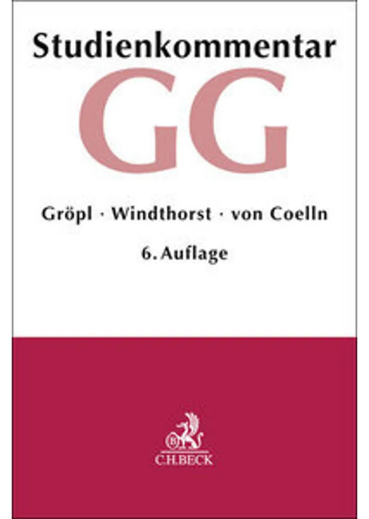 Grundgesetz GG - La Loi Fondamentale Allemande Édition de Poche Brochée