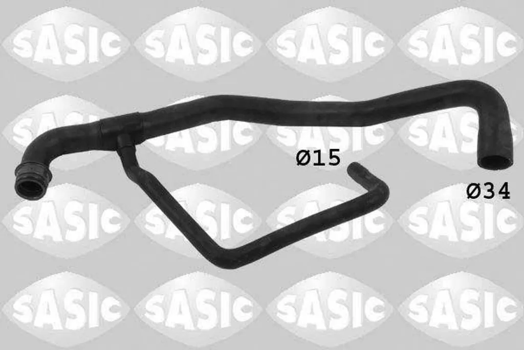 Tuyau de Radiateur SASIC 3400031 OE 1351Z0 pour Expert et Jumpy