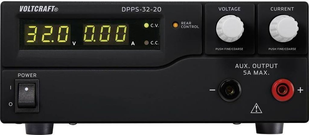 VOLTCRAFT DPPS-32-20 Labornetzgerät, einstellbar 1 - 32 V/DC 0 - 20 A 640 W USB programmierbar Anzahl Ausgänge 1 x