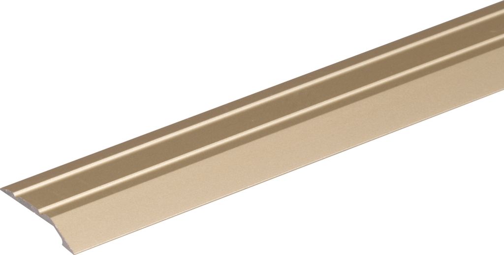 Alberts Ausgleichsprofil | selbstklebend | Aluminium, sandfarbig eloxiert | 900 x 39 mm
