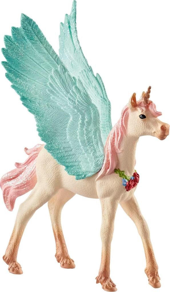Schleich Schmuckeinhorn-Pegasus, Fohlen 70575 Produktbild 