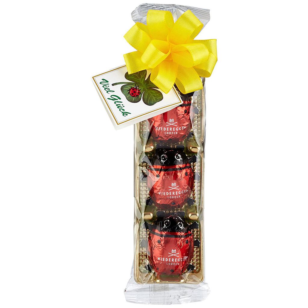Niederegger Marzipan Glückskäfer 3er Set mit Produktbild 