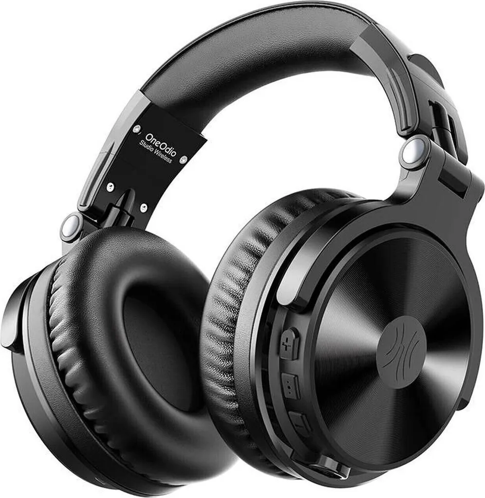 Cuffie Oneodio Pro C Nero: Cuffie Bluetooth 110 Ore con Bassi Potenti