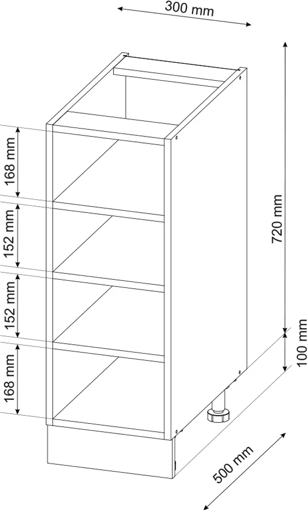 Modulo Cucina Antracite 30cm Vicco - Valorizza il tuo Ambiente - 2