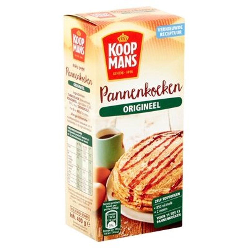 Koopmans Pannenkoeken Pfannkuchen Backmischung Original 400g